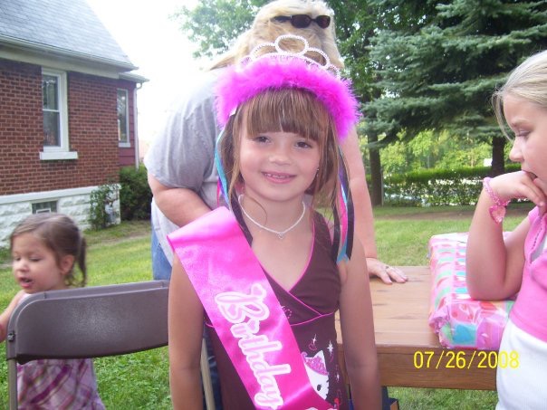 A&E editor and senior Savannah Kallan is pictured at her 7th birthday party. 