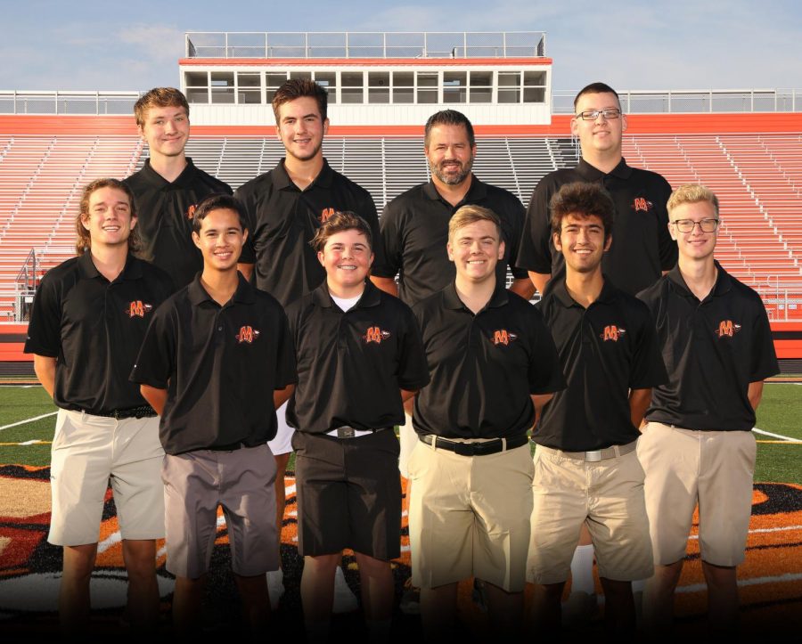 The boys golf team advanced to sectionals with a second-place finish at regionals. 