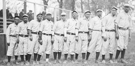 The Chicago Union Giants were born from the Chicago Unions, a Black ballclub that barnstormed the Midwest. They often played white teams from places like Joliet around 1900. 