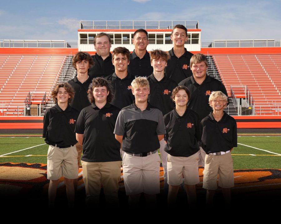The JV boys golf team finished their regular season with an 8-2 record. 