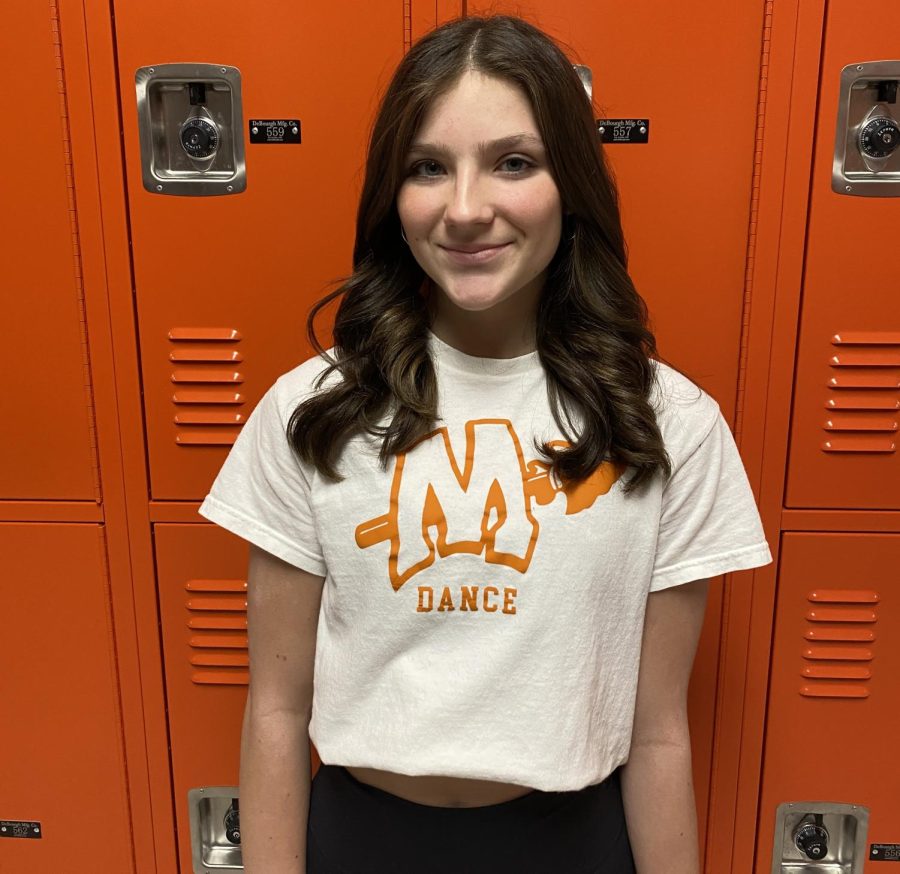 Zoe Olson is a junior on the Minooka competitive dance team. 