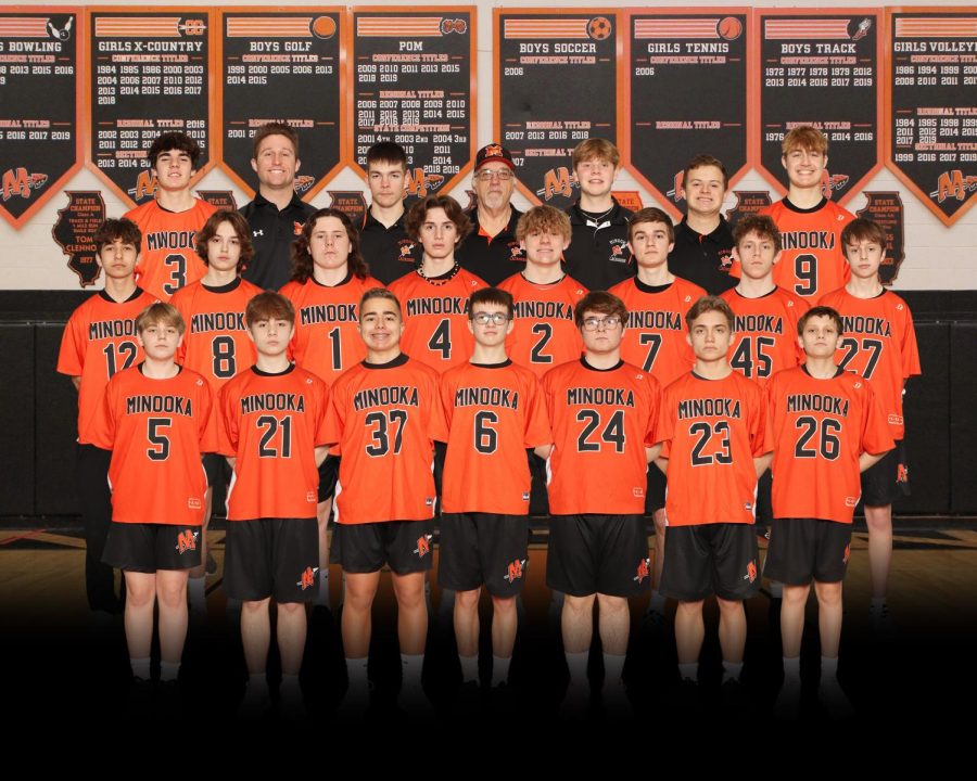 The JV boys lacrosse team is coached by Vince Glasgow.