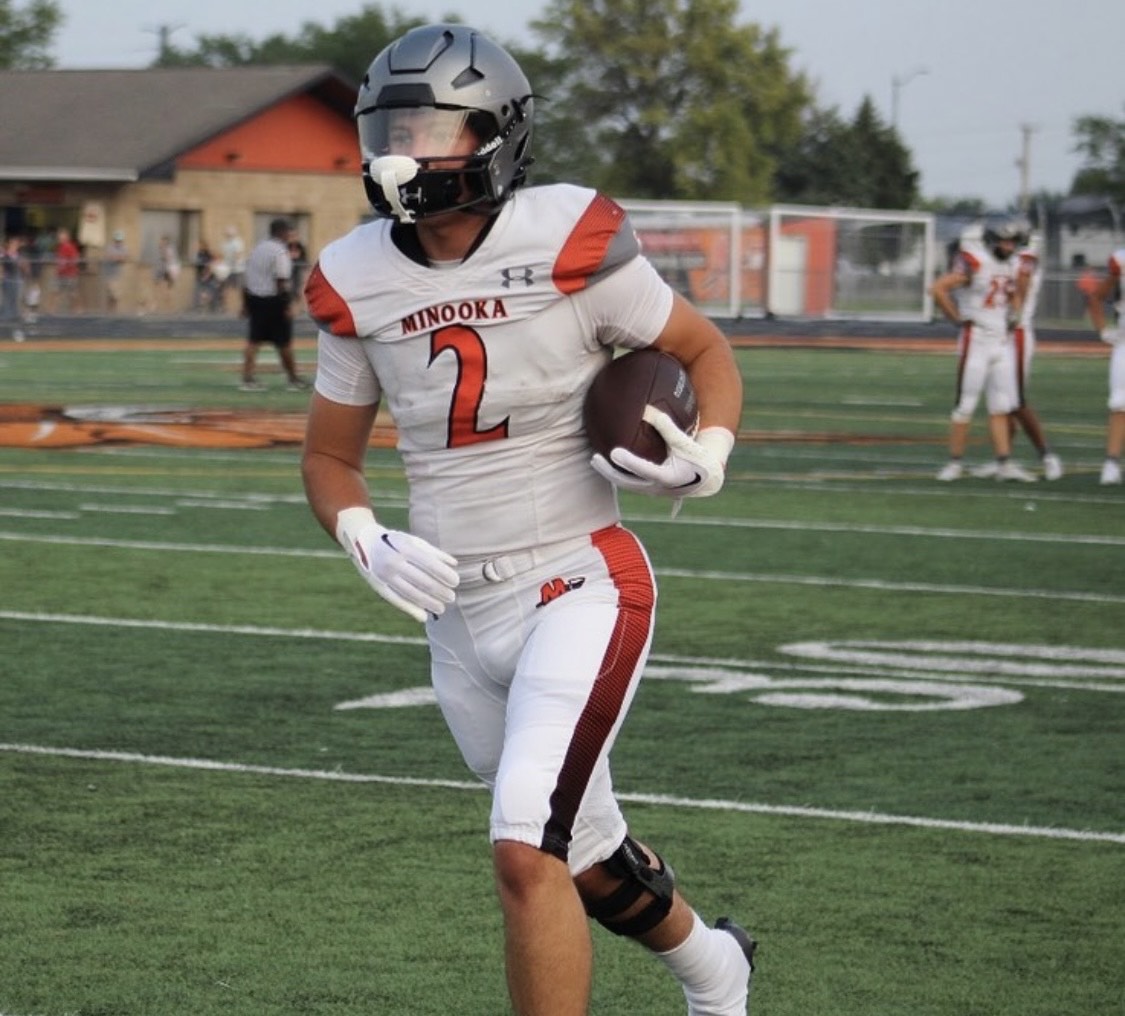 Senior Joey Partridge will be a key part of the Minooka ground game against Joliet Central. 