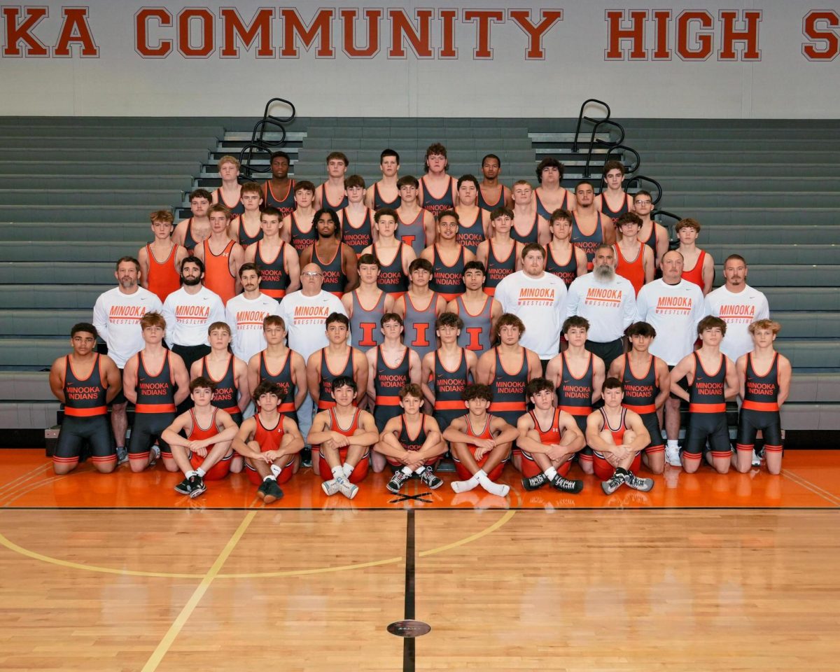 Mike Kimberlin is the head coach of the varsity boys wrestling team. 
